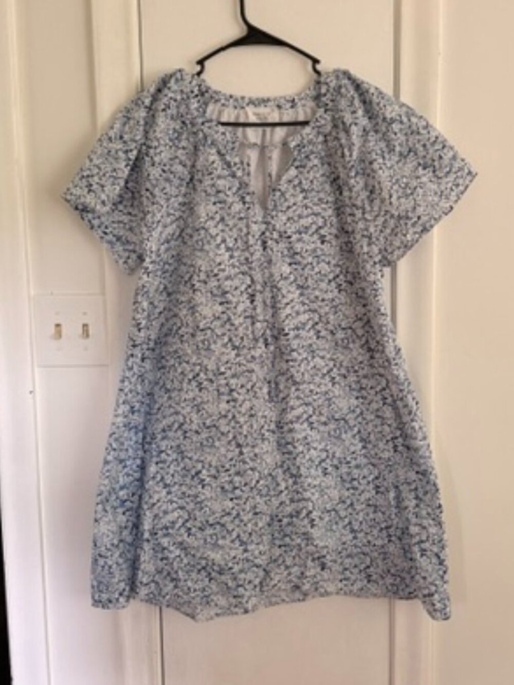 Tuckernuck Hyacinth House Floral Tie Neck Davis Dress